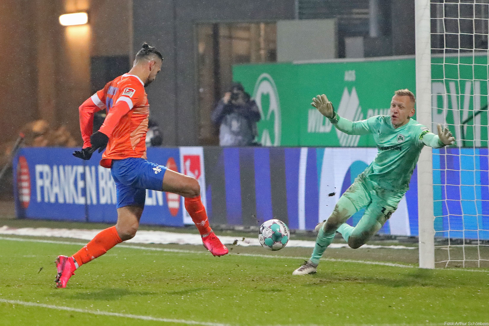 Impressionen vom Spiel der Lilien gegen Greuther Fürth