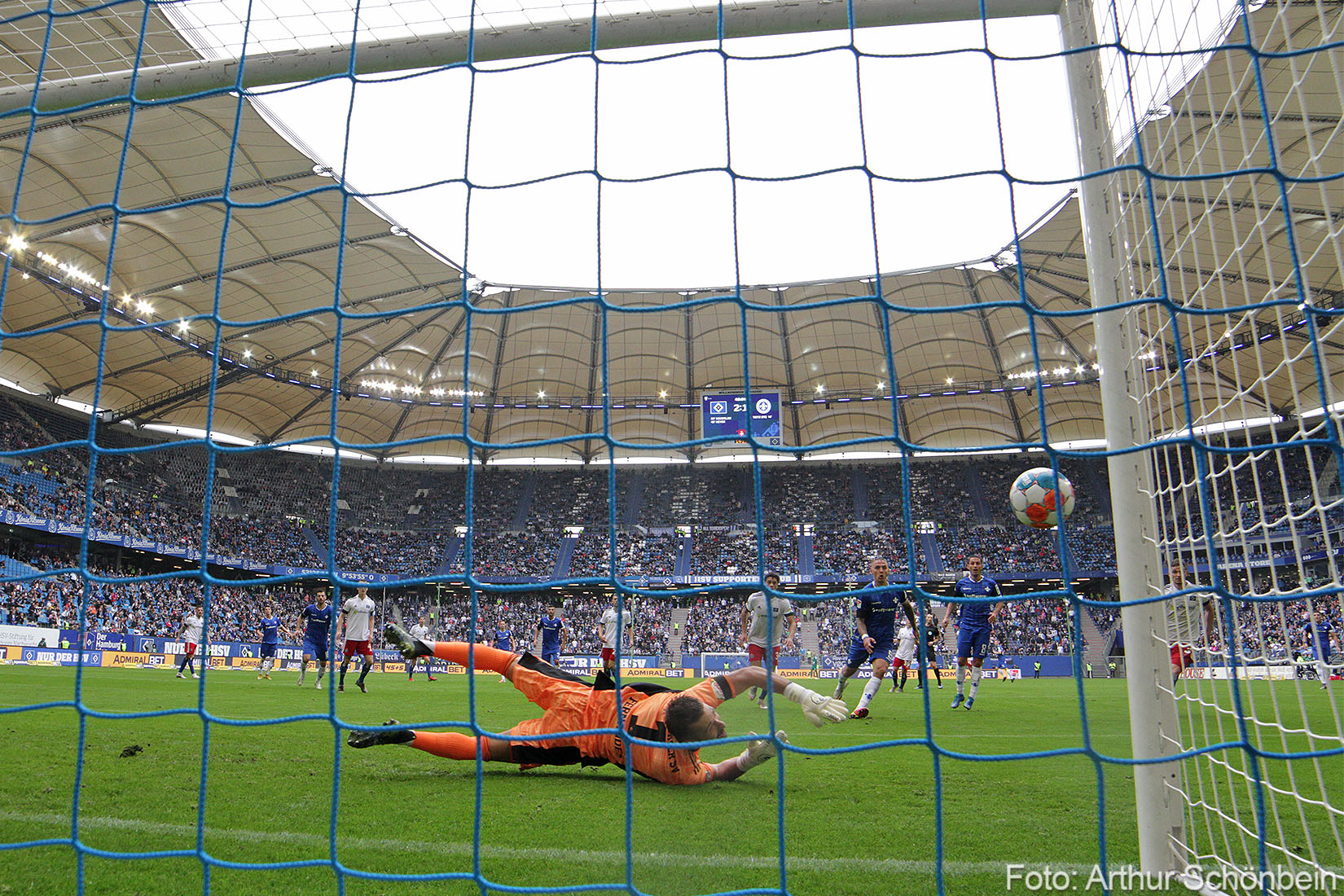 Unsere Bilder vom Spiel beim Hamburger SV