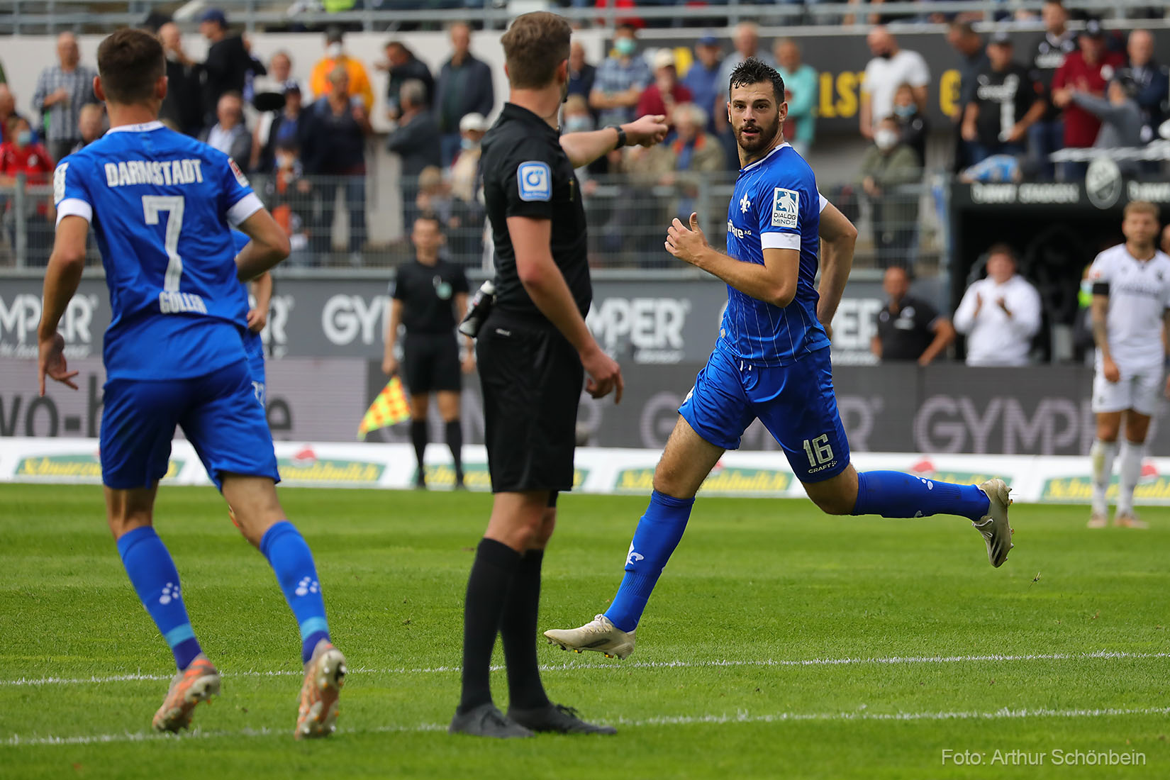 Luca Pfeiffer ist der Lilien-Spieler des 9. Spieltags