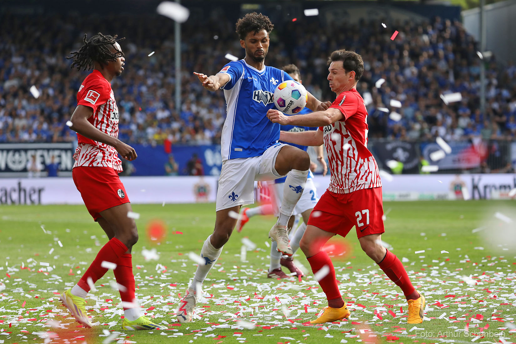 Unsere Bilder vom Spiel gegen Freiburg