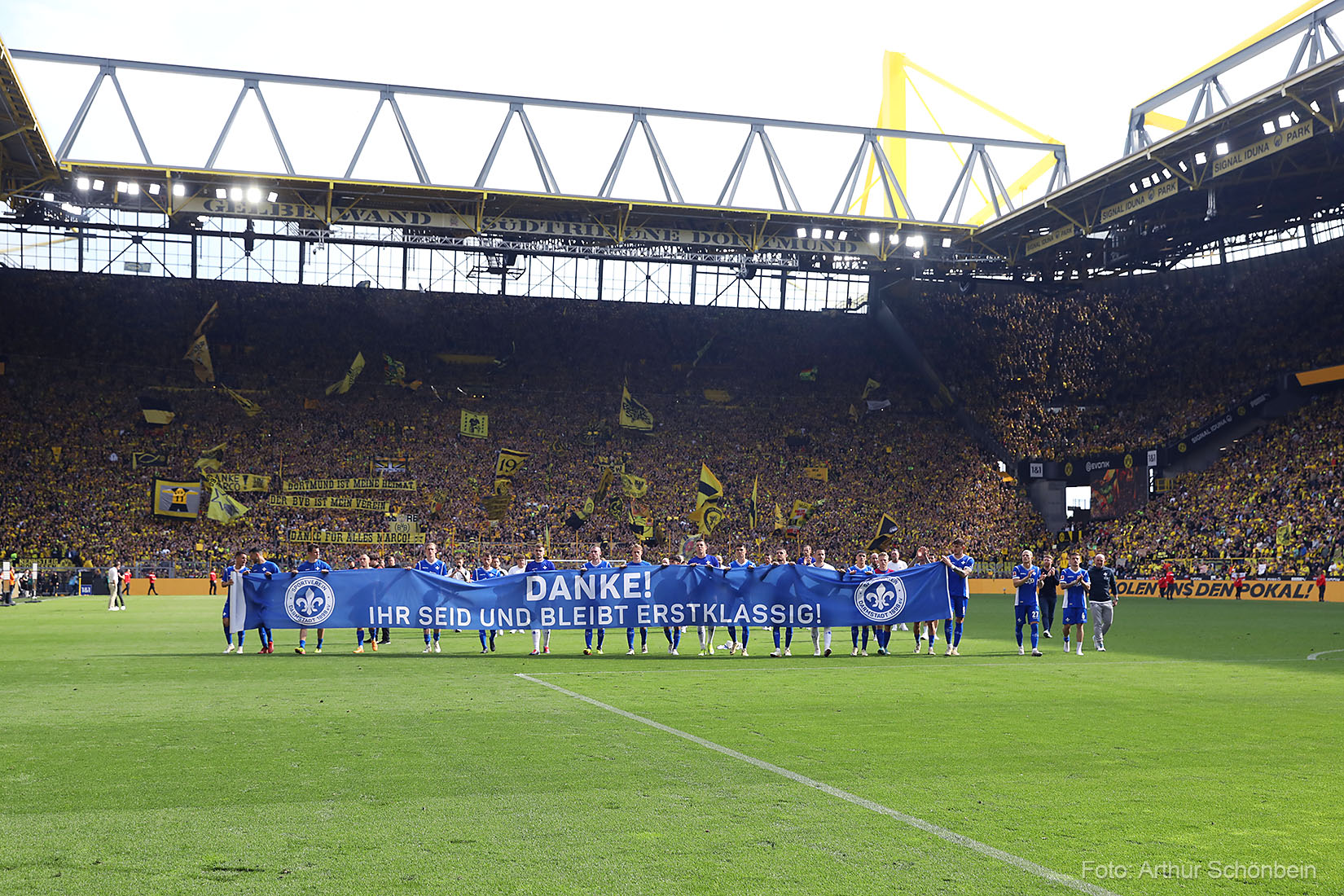 Unsere Bilder vom Spiel in Dortmund
