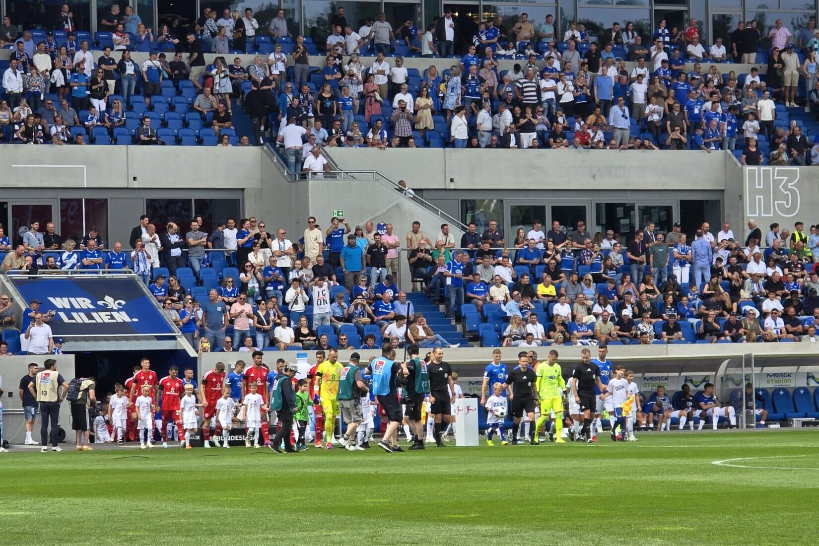 Auftaktniederlage für die Lilien gegen Düsseldorf