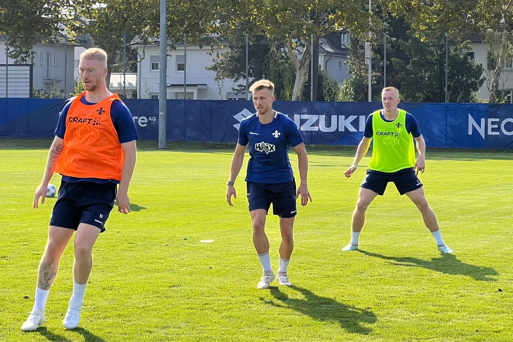 Ex-KSC-Mann Thiede im Probetraining beim SV Darmstadt 98