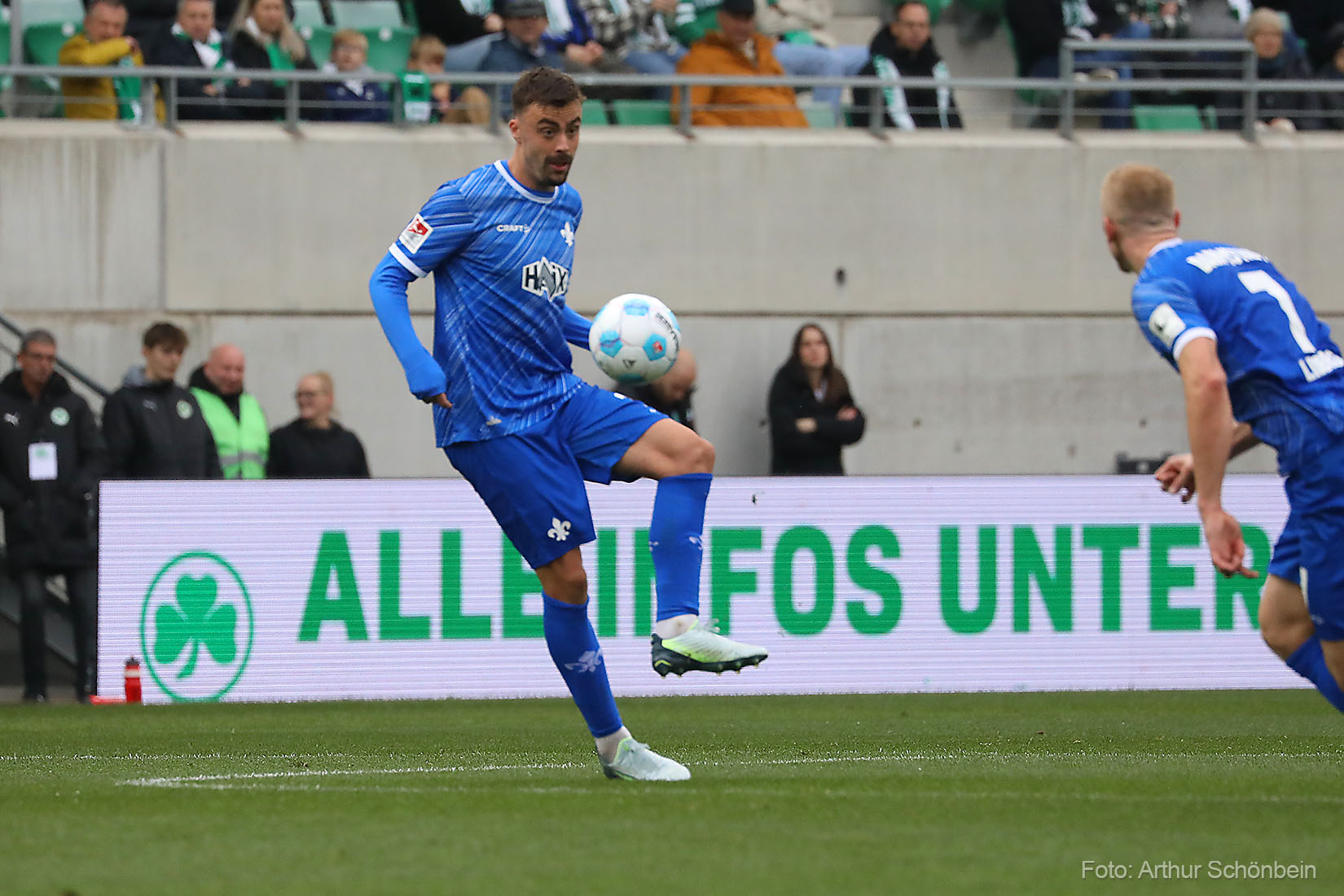 Philipp Förster ist Lilien-Spieler des 11. Spieltags