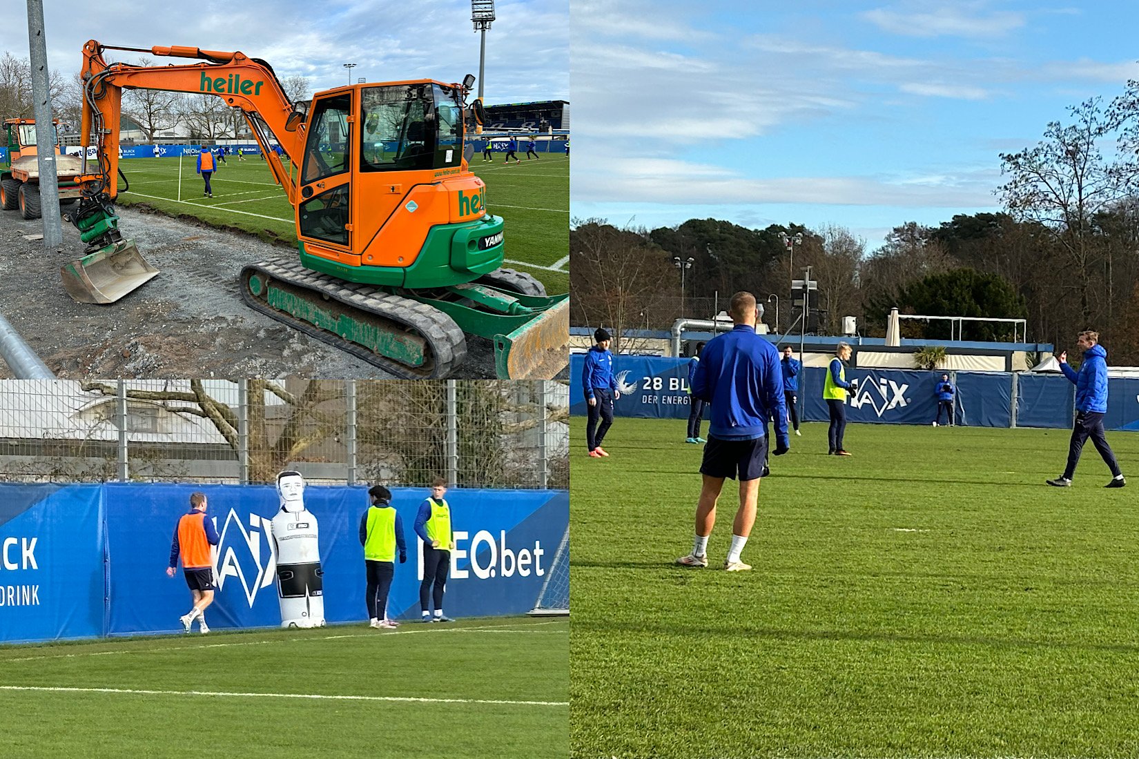 Fabian Holland: Erstes Training mit der Mannschaft